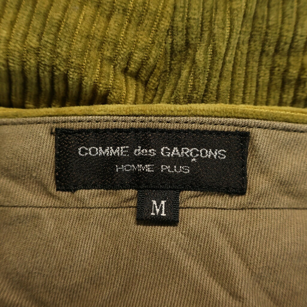 COMME des GARCONS HOMME PLUS(コムデギャルソンオムプリュス) 90S AD1994 ARCHIVE アーカイブ コーデュロイ ワイドパンツ グリーン PP-04005M