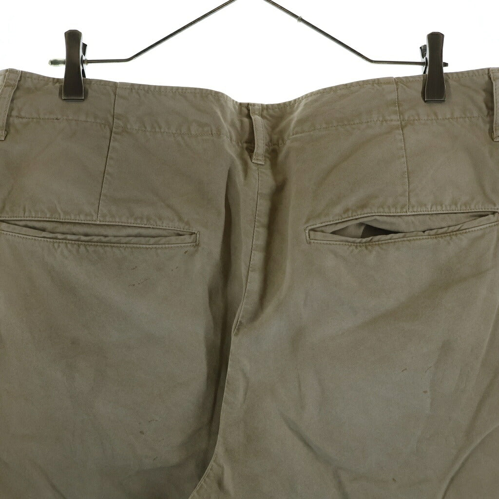 VISVIM(ヴィスヴィム) 22AW FIELD CHINO PANTS DMGD ボタンフライ フィールドチノパンツ ベージュ 0122205008005