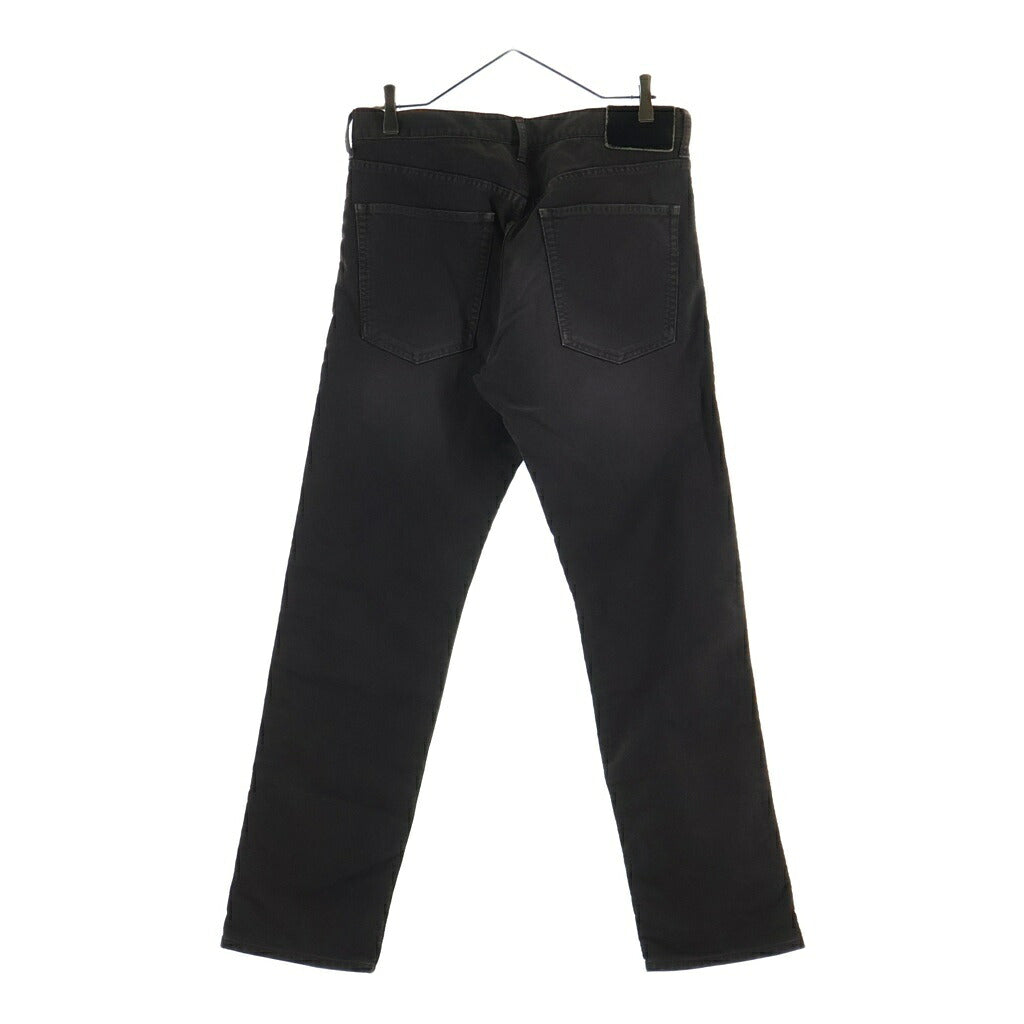 VISVIM(ヴィスヴィム) 25SS FLUXUS 19 G.CORDS フラックス ジップフライ ワイドストレートコットンパンツ グレー 0125105008002