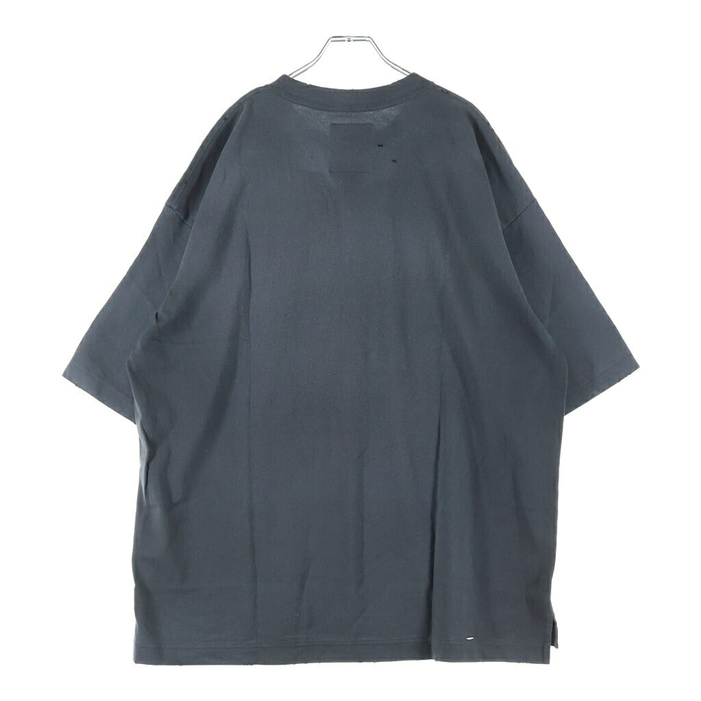 MAISON MIHARAYASUHIRO(メゾンミハラヤスヒロ) LEON DOODLE PRINTED T-SHIRT レオンドゥードゥル イラストプリントTシャツ 半袖クルーネックカットソー ダークグレー J17TS811-0