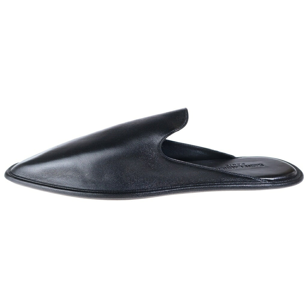 SAINT LAURENT PARIS(サンローランパリ) レザーミュール サンダルスライド ブラック 841577 AADF0