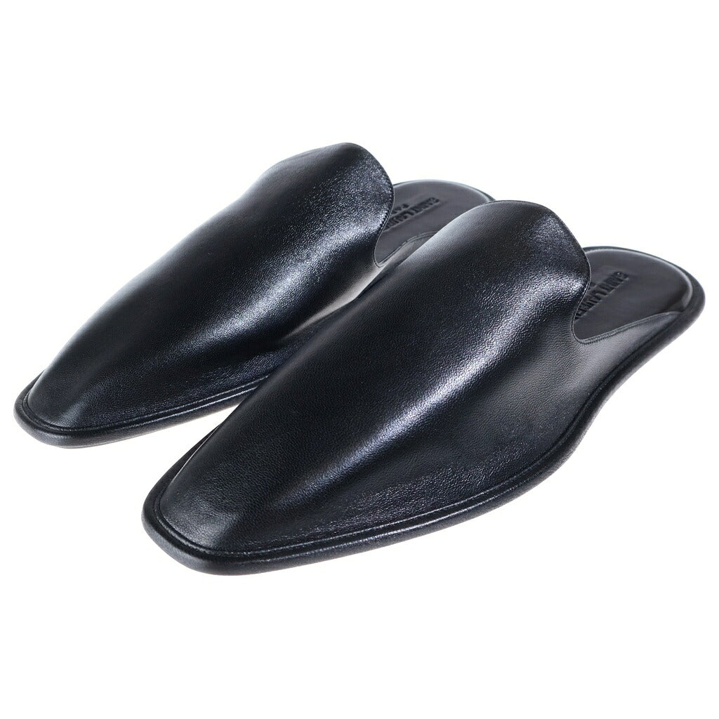 SAINT LAURENT PARIS(サンローランパリ) レザーミュール サンダルスライド ブラック 841577 AADF0