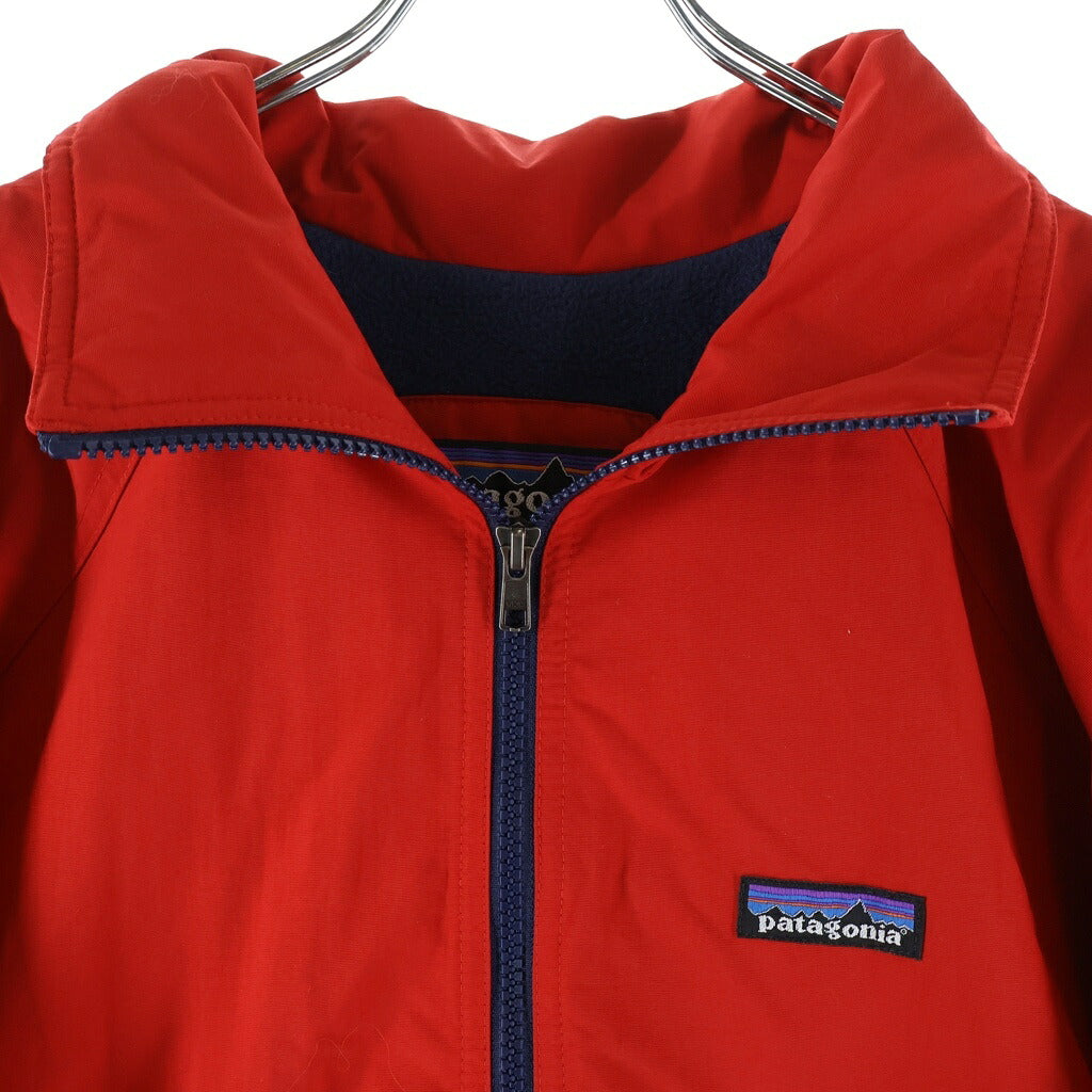 PATAGONIA(パタゴニア) 12AW SHELLED SYNCHILLA JACKET シェルドンシンチラ 裏ボア ジップアップナイロンジャケット レッド 28145FA12