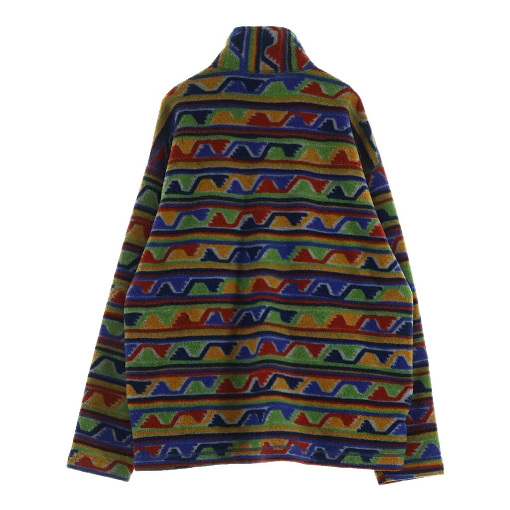 PATAGONIA(パタゴニア) 99AW SACAJAWEA SYNCHILLA PULLOVER サカジャウィア シンチラ 総柄 ハーフジップ プルオーバーフリースジャケット マルチカラー 25235
