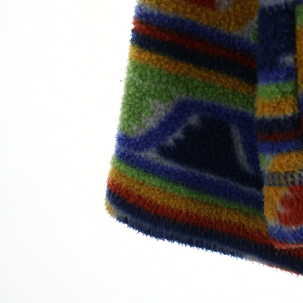 PATAGONIA(パタゴニア) 99AW SACAJAWEA SYNCHILLA PULLOVER サカジャウィア シンチラ 総柄 ハーフジップ プルオーバーフリースジャケット マルチカラー 25235