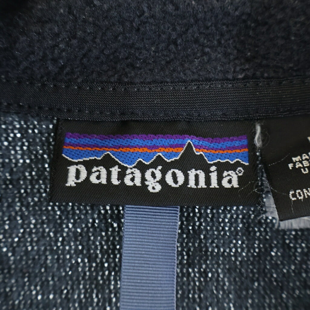 PATAGONIA(パタゴニア) 01AW R2 SIMPLE PULLOVER ハーフジップ プルオーバーフリースジャケット グレー 25195