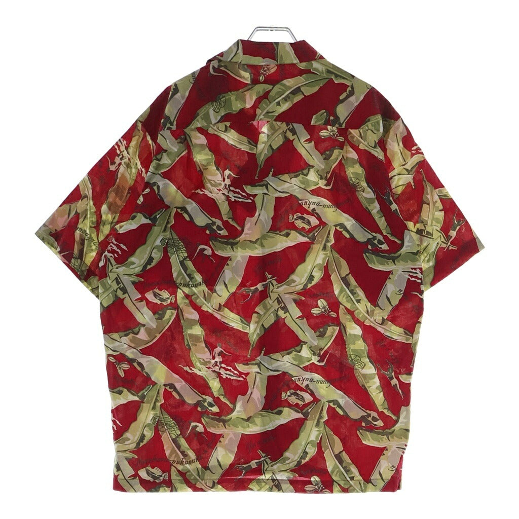 PATAGONIA(パタゴニア) 99SS PATALOHA パタロハ バナナラマ柄 半袖アロハシャツ レッド 57536