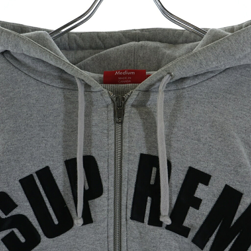 SUPREME(シュプリーム) 10AW Thermal Arc Logo Zip Up Parka サーマル アーチロゴ ジップアップフーディー パーカー グレー