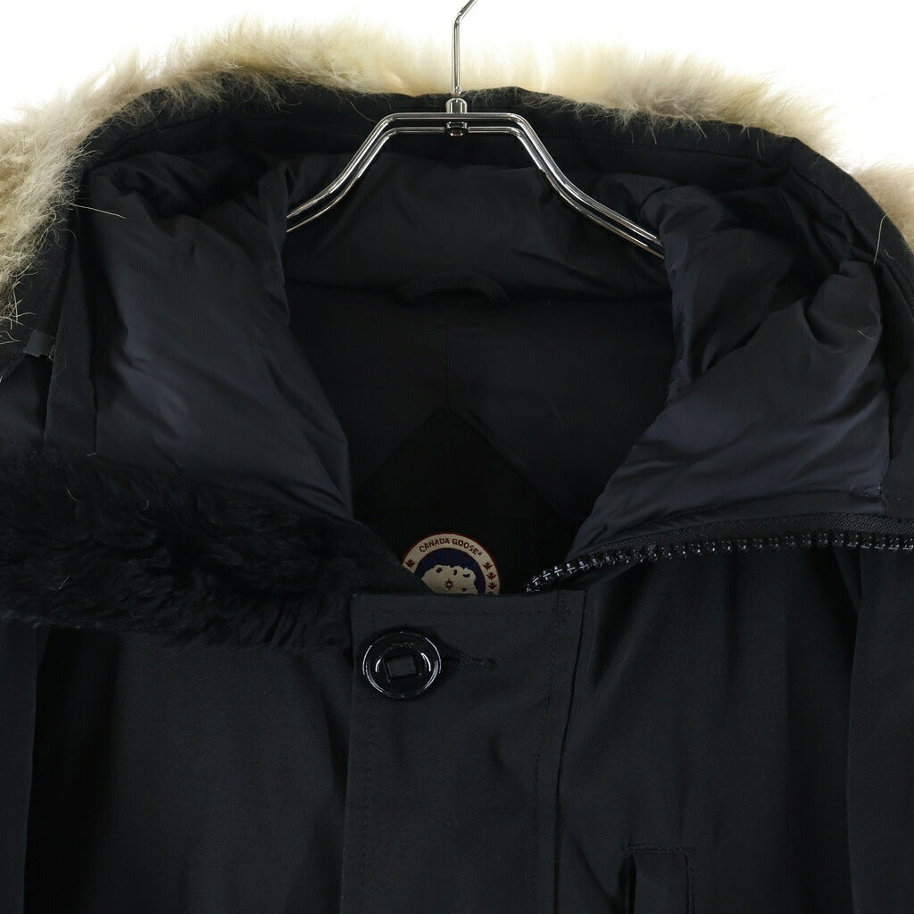 CANADA GOOSE(カナダグース) JASPER PARKA ジャスパー ファーフーデッドダウンジャケット ブラック 3438JM R