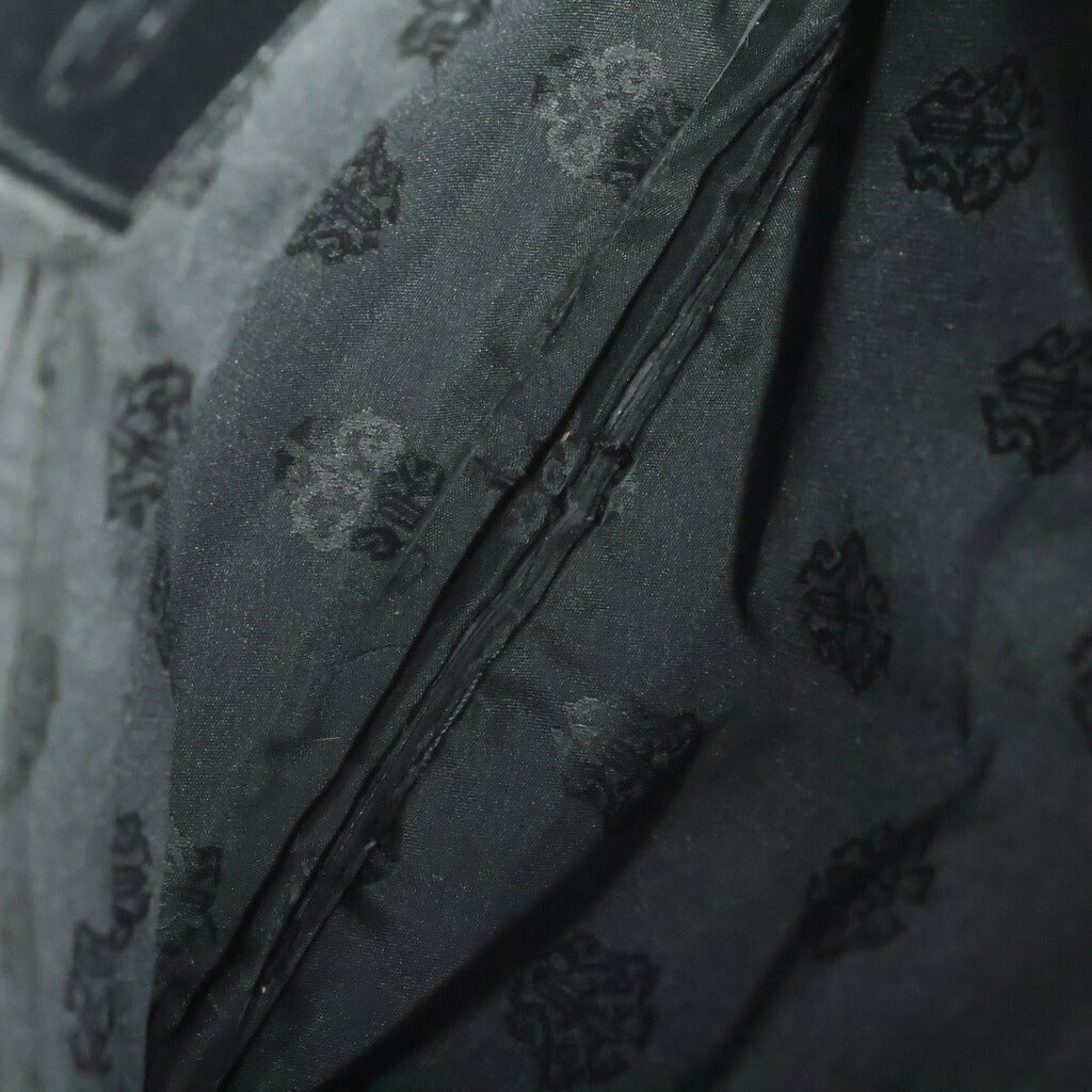 CHROME HEARTS(クロムハーツ) F-SLINGER/Fスリンガー フラップボタン レザーショルダーバッグ ブラック