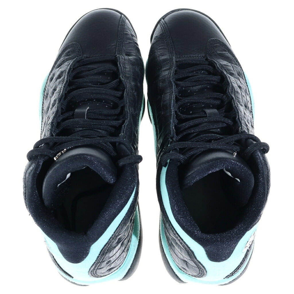 NIKE(ナイキ) AIR JORDAN 13 ISLAND GREEN エアジョーダン アイランドグリーン ハイカットスニーカー ブラック/グリーン US9/27cm 414571-030
