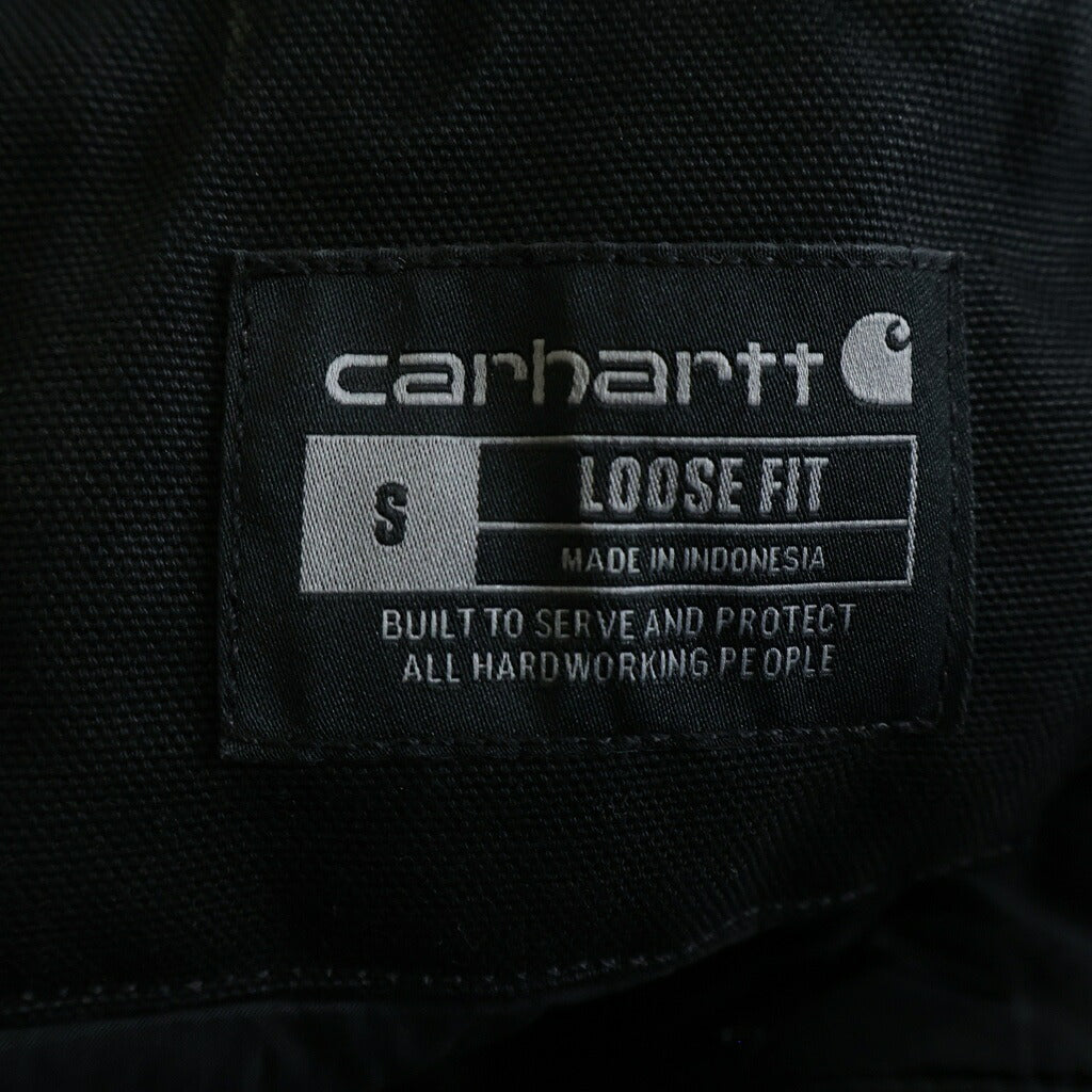CARHARTT(カーハート) 24AW FIRM DUCK INSULATED TRADITIONAL COAT ジップアップ ヘビーウェイト ファームダック トラディショナルコート コットンワークジャケット ブラック OC0003-M