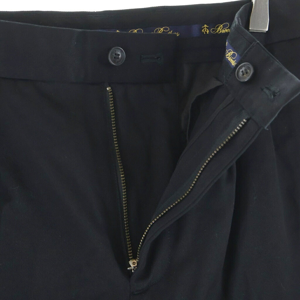 eYe COMME des GARCONS JUNYA WATANABE MAN(アイ コム デ ギャルソン ジュンヤ ワタナベ マン) 23SS AD2022 ×BROOKS BROTHERS ブルックスブラザーズ ジップフライ ワイドチノパンツ ブラック WK-P909