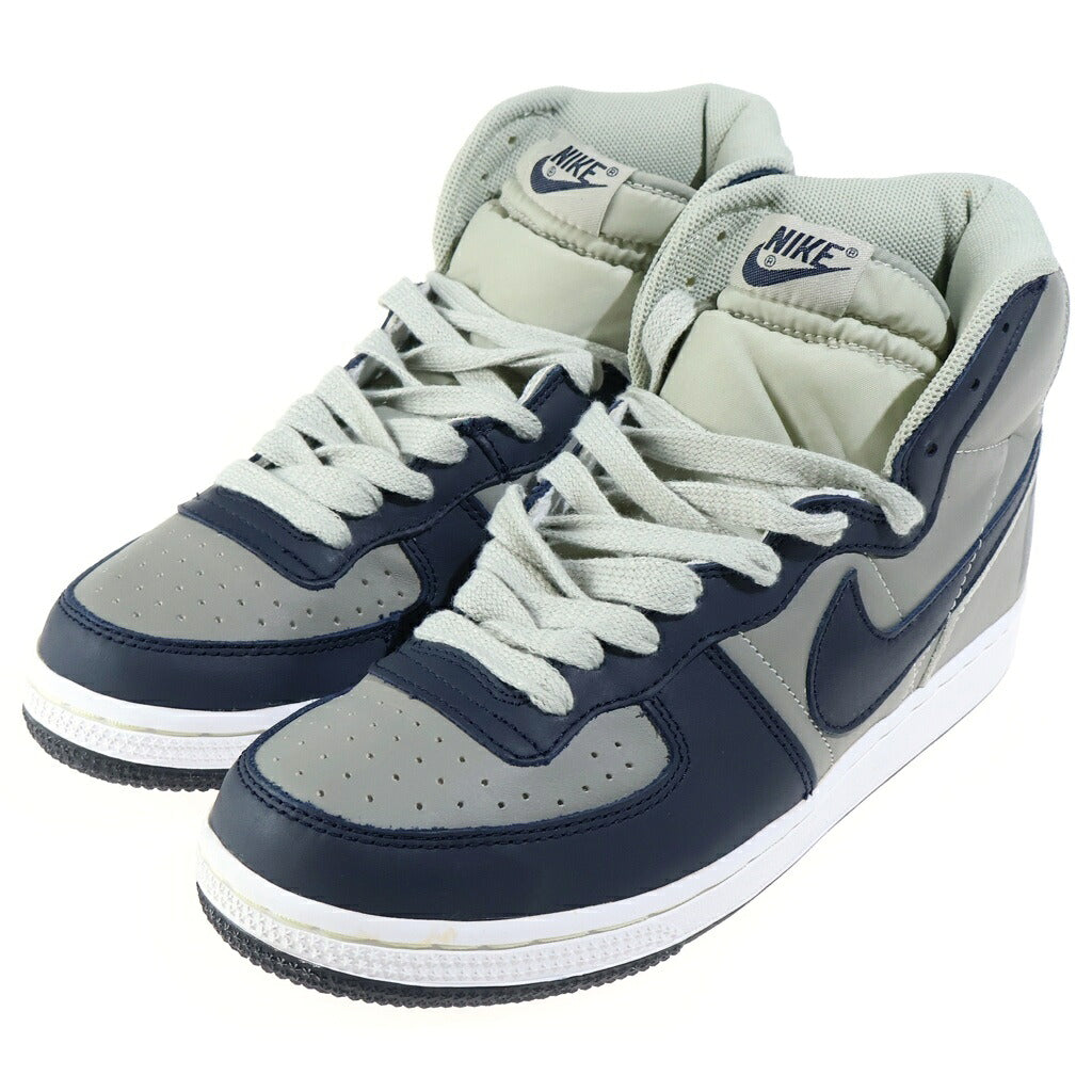 NIKE(ナイキ) 【観賞用 2003年製】 TERMINATOR HIGH GEORGETOWN ターミネーター ジョージタウン ハイカットスニーカー グレー/ネイビー US9/27cm 307147-041