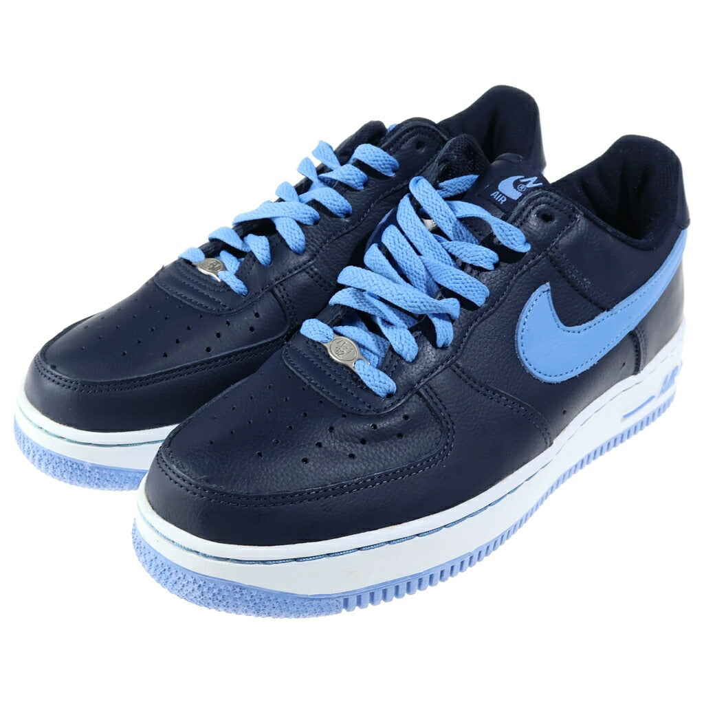 NIKE(ナイキ) 【観賞用 2002年製】 AIR FORCE 1 LOW OBSIDIAN エアフォース1 オブシディアン ローカットスニーカー ネイビー/ブルー US9/27cm 624040-119 624040-441