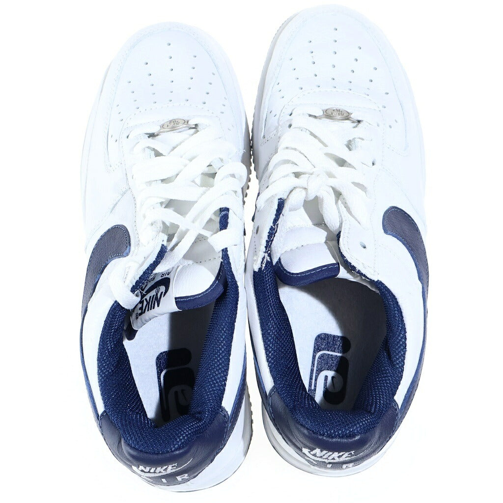 NIKE(ナイキ) 【観賞用 2002年製】 AIR FORCE 1 LOW エアフォース1 ローカットスニーカー ホワイト/ネイビー US9/27cm 624040-141