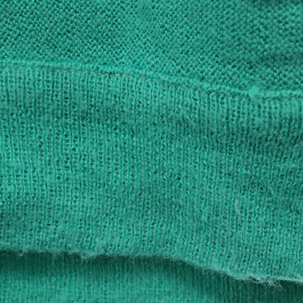 LACOSTE(ラコステ) 90s USA製 IZOD V Neck Knit アイゾッド Vネックニット長袖セーター ビンテージ グリーン