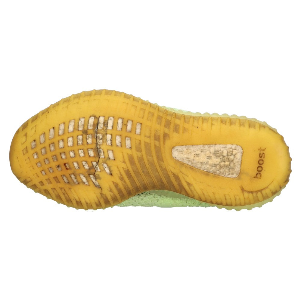 adidas(アディダス) YEEZY BOOST 350 V2 GLOW IN THE DARK イージー ブースト イン ザ ダーク ローカットスニーカー グロー インザ ダーク イエロー EG5293 26.5cm/US8.5