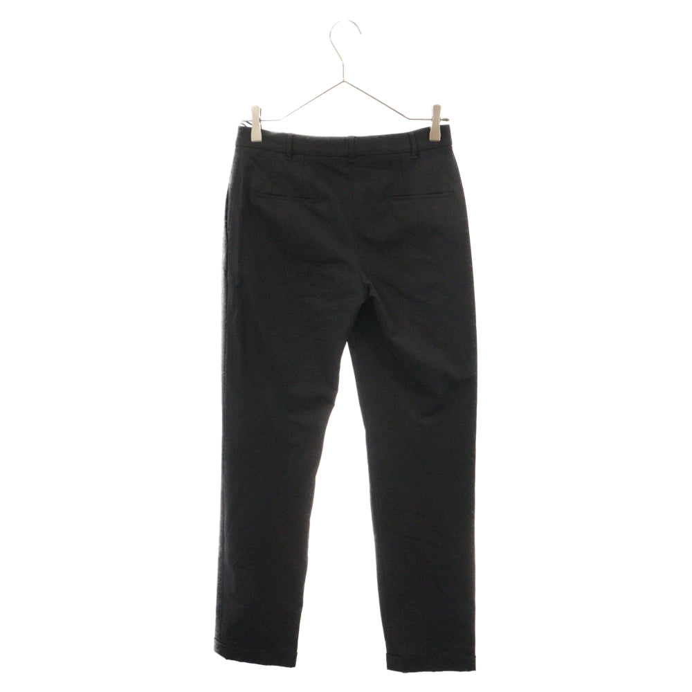 JIL SANDER(ジルサンダー) レーヨン混 ナイロン スラックス パンツ ブラック 306900 WF470222