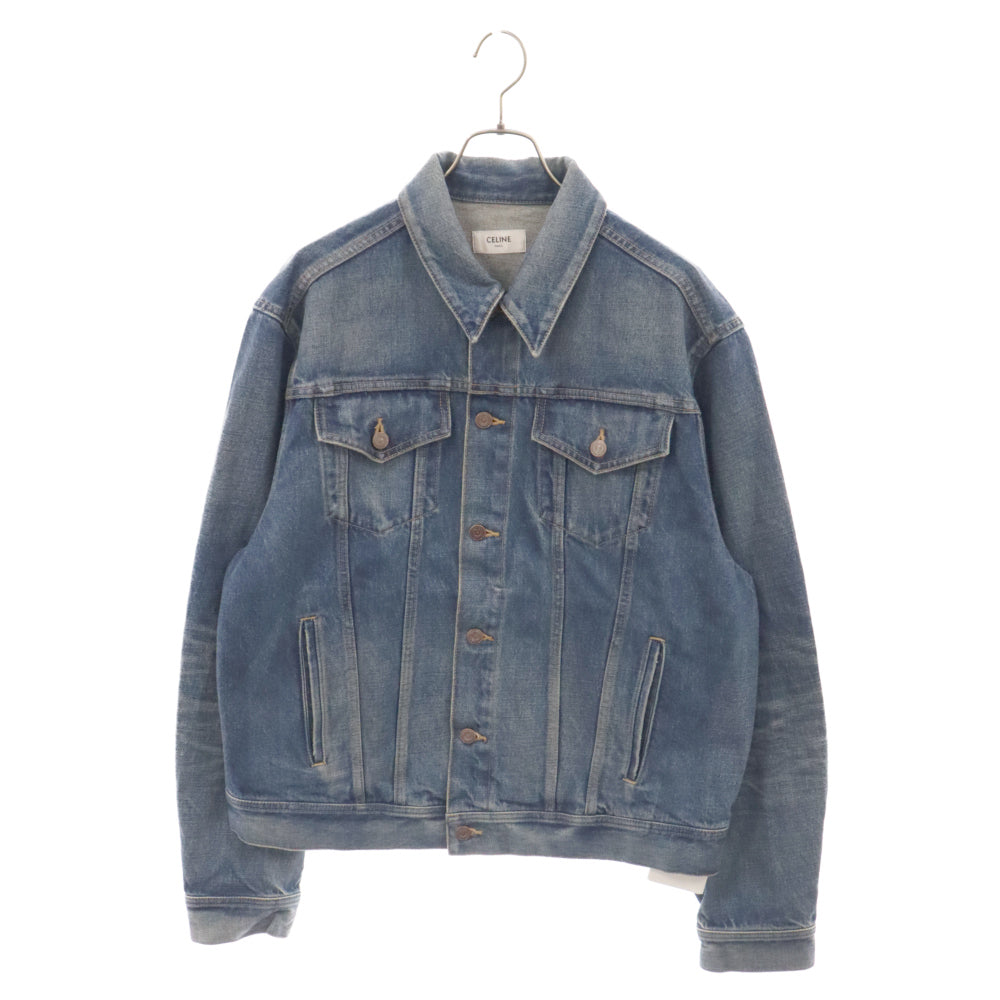 CELINE(セリーヌ) BOY DOLL DENIM JACKET ボーイドール デニムジャケット インディゴ 2Q544066S