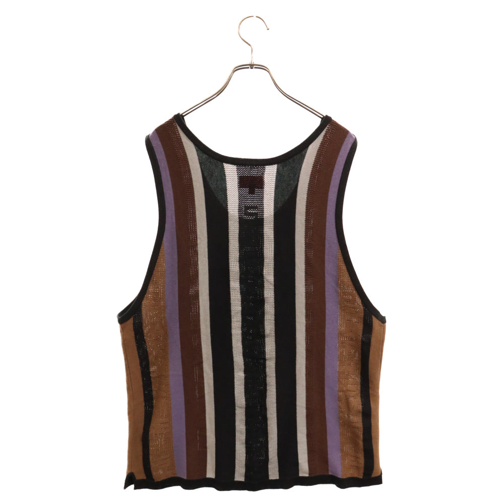 SUPREME(シュプリーム) 23SS Knit Stripe Tank Top ニット ストライプ タンクトップ マルチ