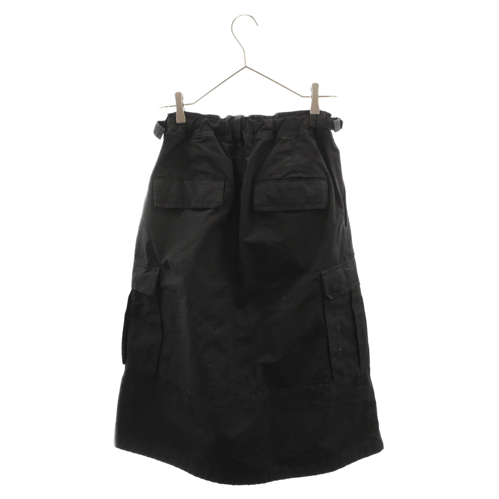 BALENCIAGA(バレンシアガ) リップストップカーゴスカート ブラック 680307 TKP27