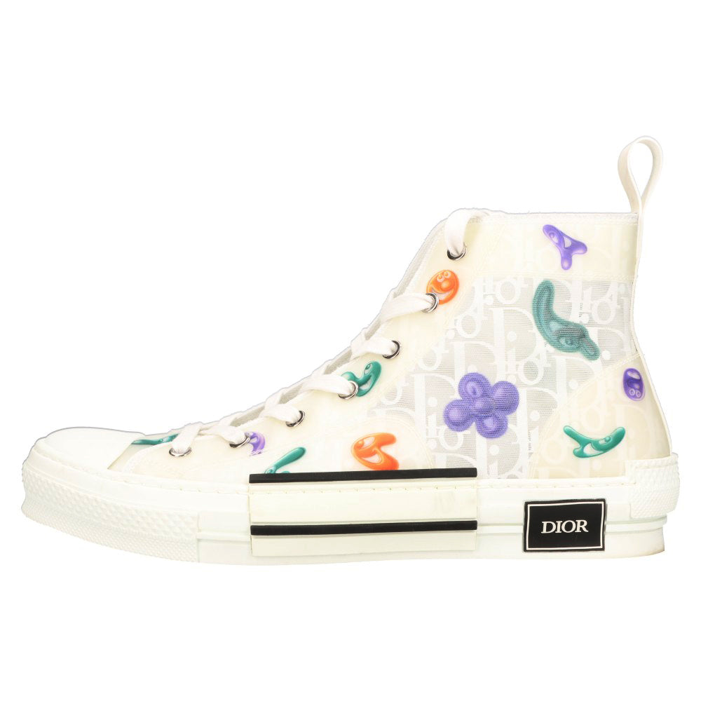 DIOR(ディオール) ×Kenny Scharf B23 High ケニーシャーフ ハイカットスニーカー ホワイト 3SH118ZKK_H065