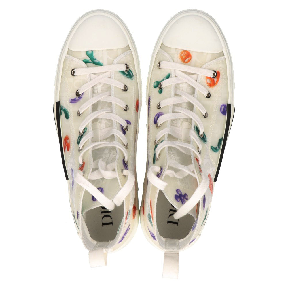 DIOR(ディオール) ×Kenny Scharf B23 High ケニーシャーフ ハイカットスニーカー ホワイト 3SH118ZKK_H065