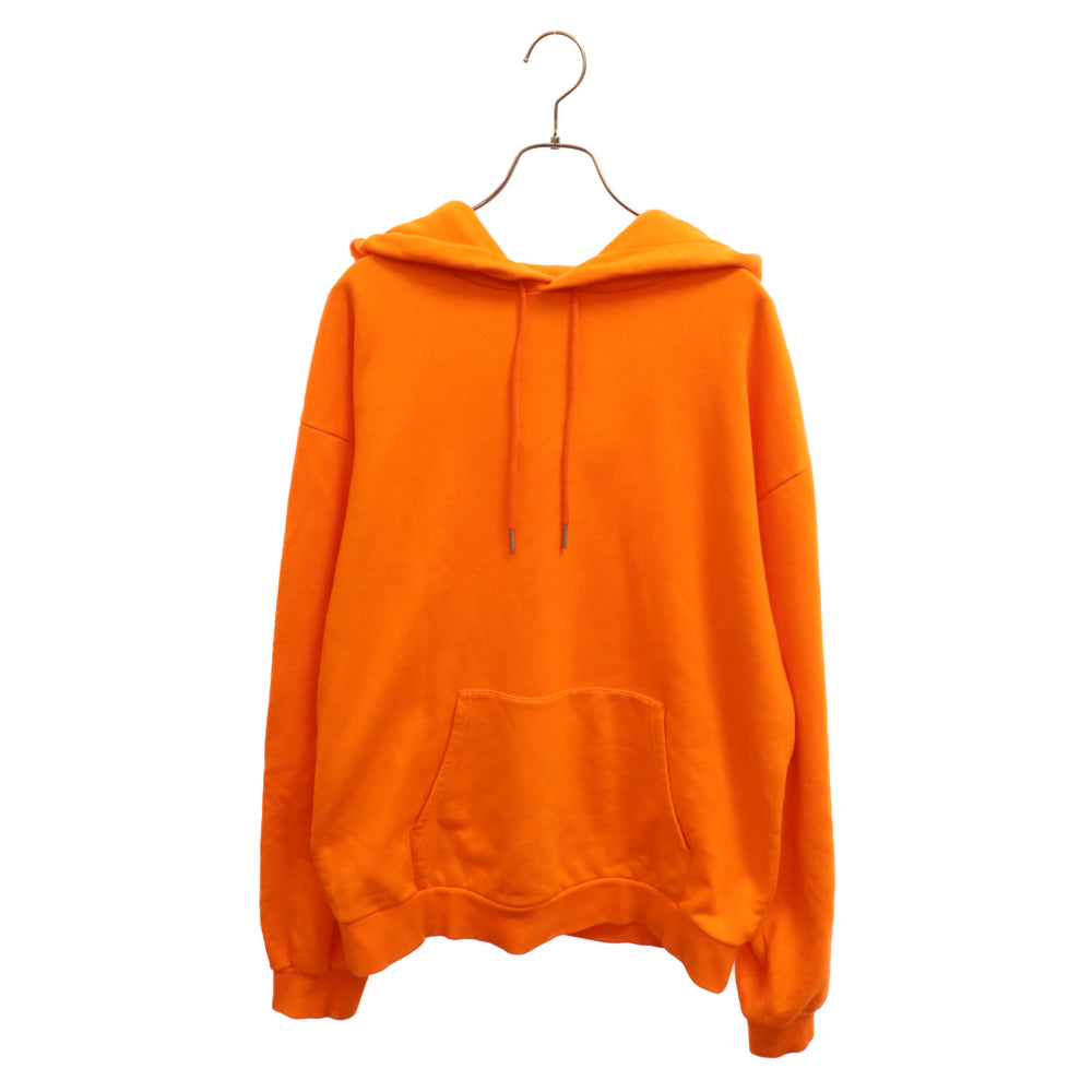 CELINE(セリーヌ) 21SS LOOSE HOODIE WHIT HOOD LOGO フードロゴ プルオーバー フーディ スウェット パーカー オレンジ 2Y499052H