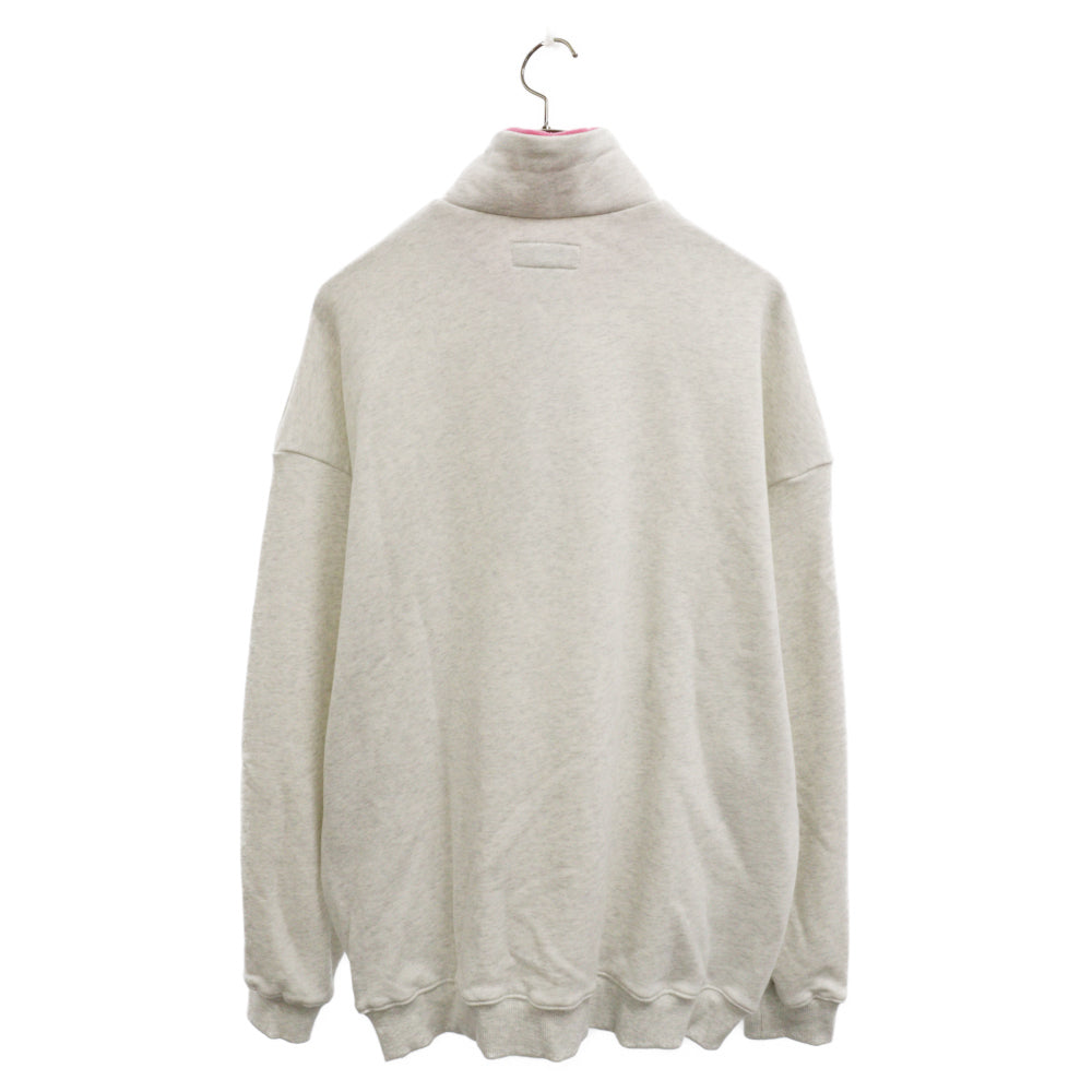 Acy(エイシー) Hi Neck Pullover ハイネック プルオーバー スウェットトレーナー ホワイト ACY-23AW-003