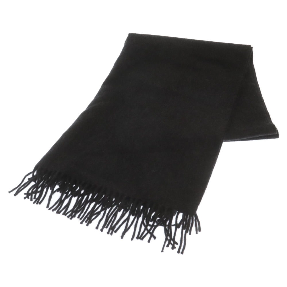 HILL TOP BRAND(ヒルトップ ブランド) LAMBSWOOL MUFFLER ラムウール マフラー ブラック