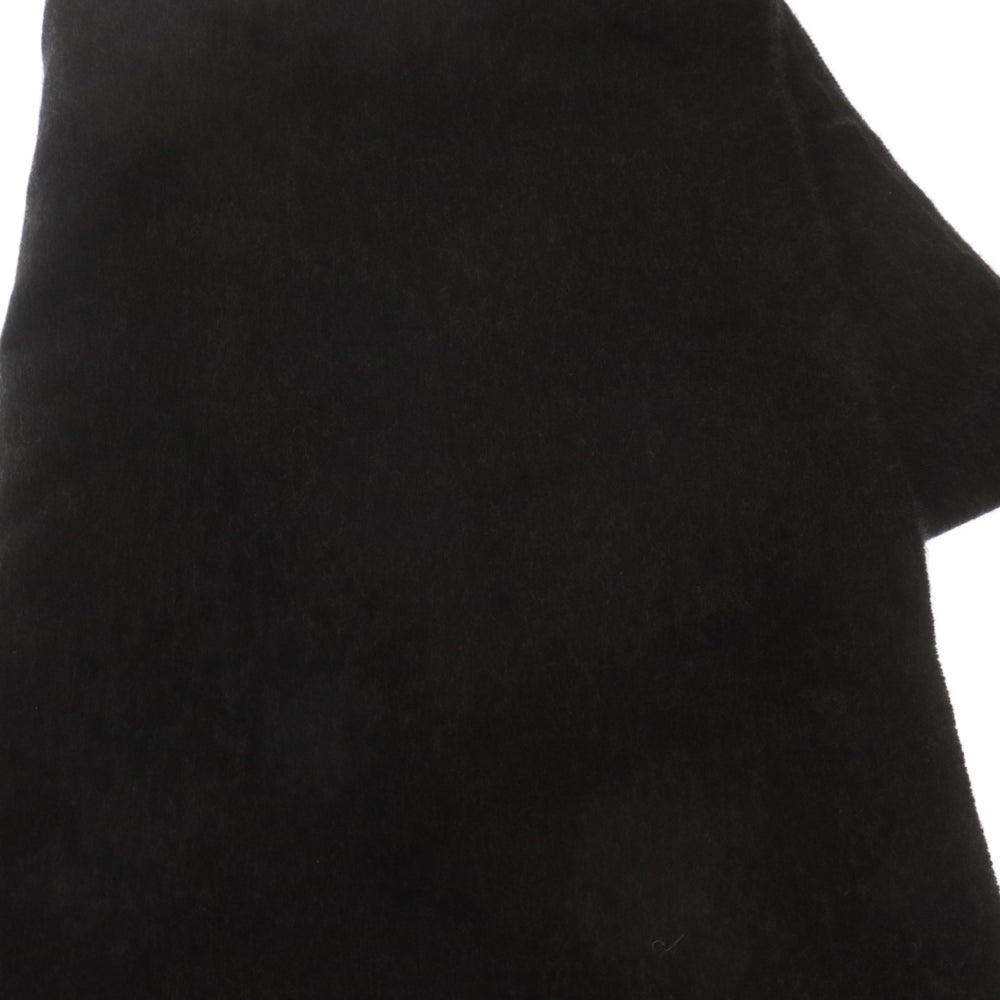 HILL TOP BRAND(ヒルトップ ブランド) LAMBSWOOL MUFFLER ラムウール マフラー ブラック