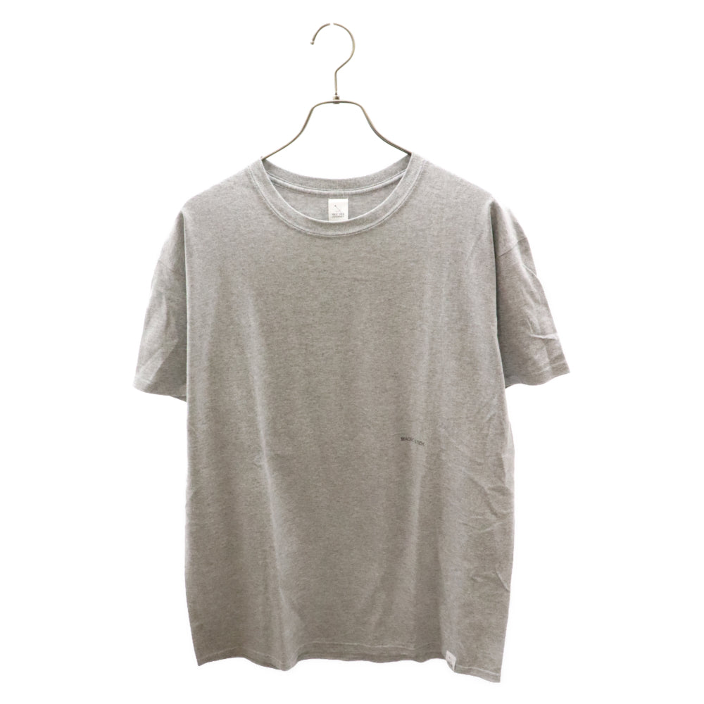 MAGIC STICK(マジックスティック) バックプリント 半袖Tシャツ グレー