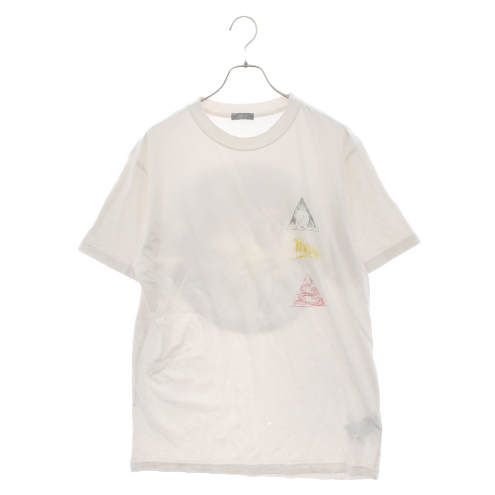 DIOR(ディオール) 23AW ASTERO アステロ バックプリント 半袖Tシャツ カットソー ホワイト 393J696D0817