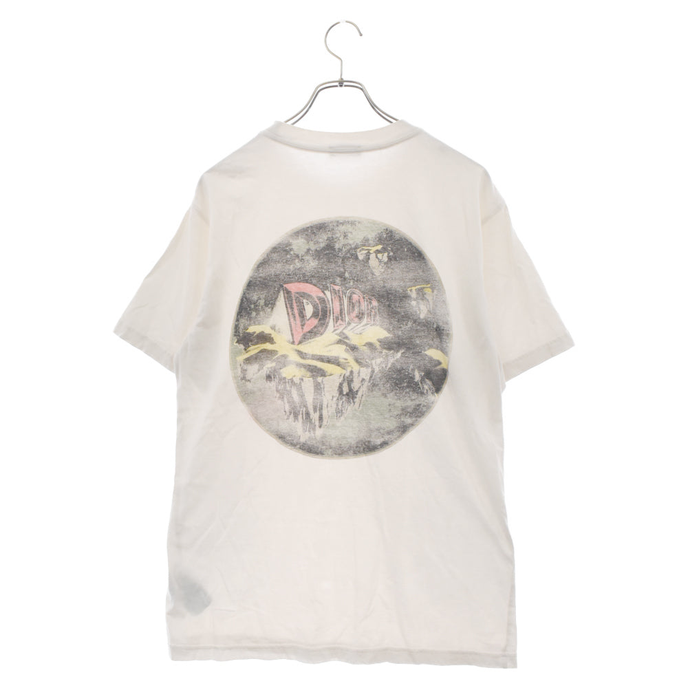 DIOR(ディオール) 23AW ASTERO アステロ バックプリント 半袖Tシャツ カットソー ホワイト 393J696D0817