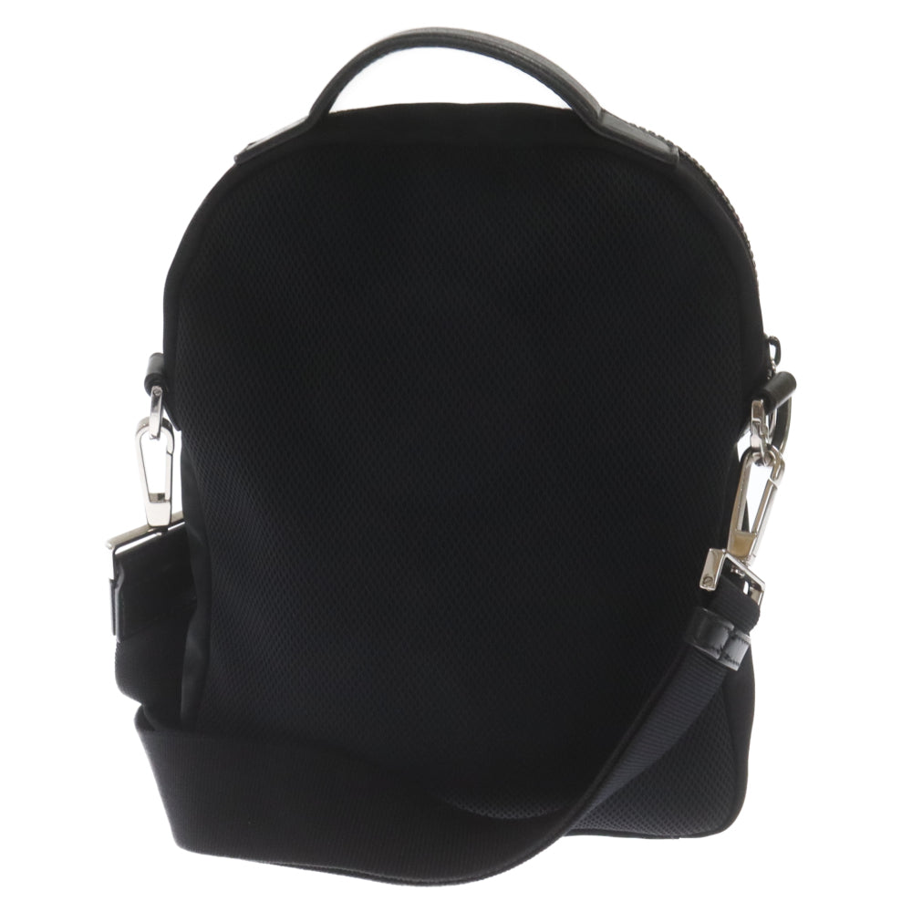Dior HOMME(ディオールオム) ロゴレザーパッチ 2WAY ショルダー ハンドバッグ ブラック 23-BO-0158