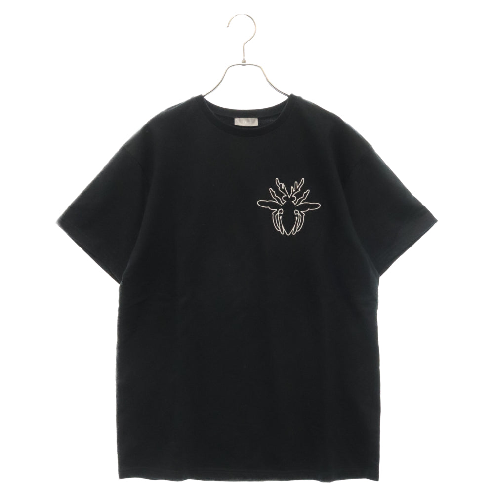 Dior HOMME(ディオールオム) 20AW Bee Embroidered Short Sleeve T-Shirt ビー刺繍 半袖Tシャツ カットソー ブラック 863J611W1915