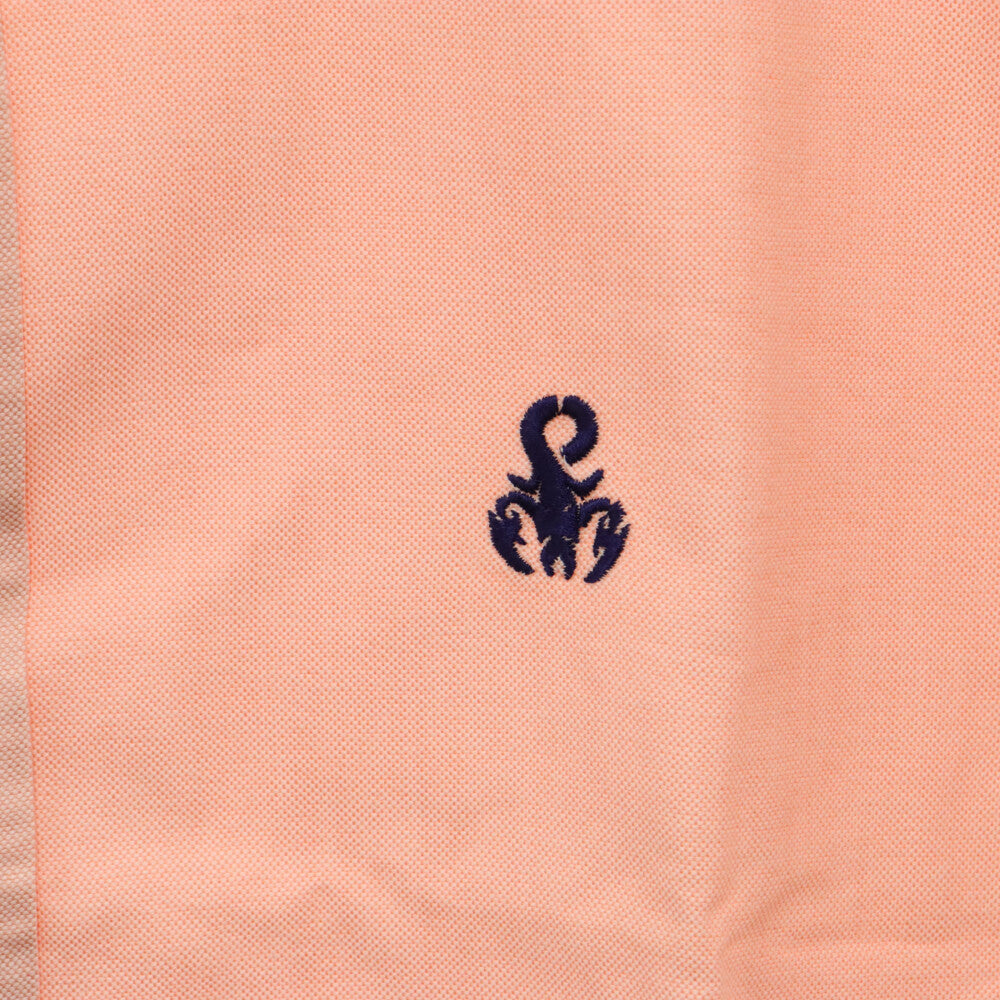 SOPHNET.(ソフネット) OXFORD B.D SHIRT 刺繍 オックスフォード ボタンダウン 長袖シャツ ピンク SOPH-000037