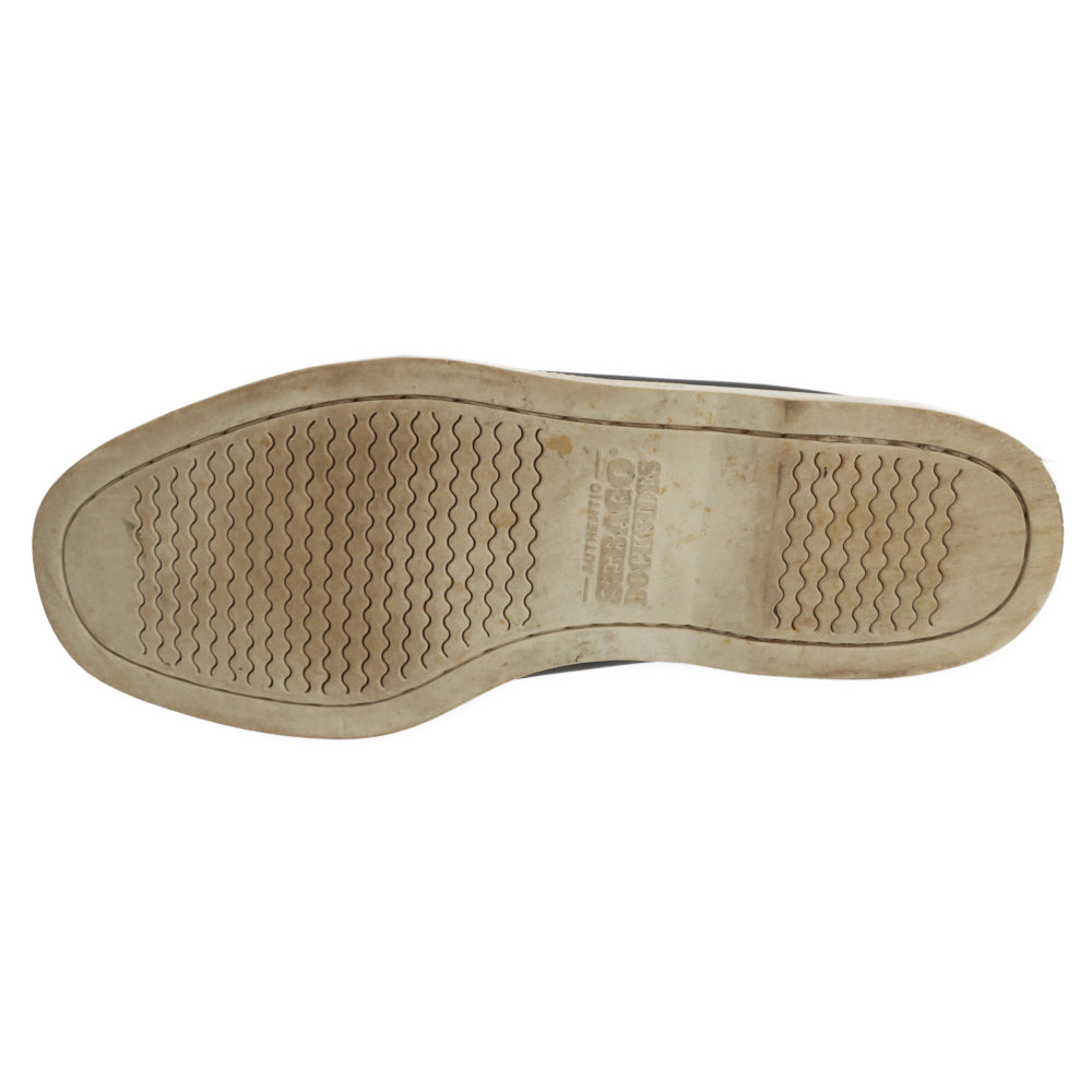 SEBAGO(セバゴ) レザーデッキシューズ ローカットスニーカーシューズ ブラック US9.5/27.5cm 72639