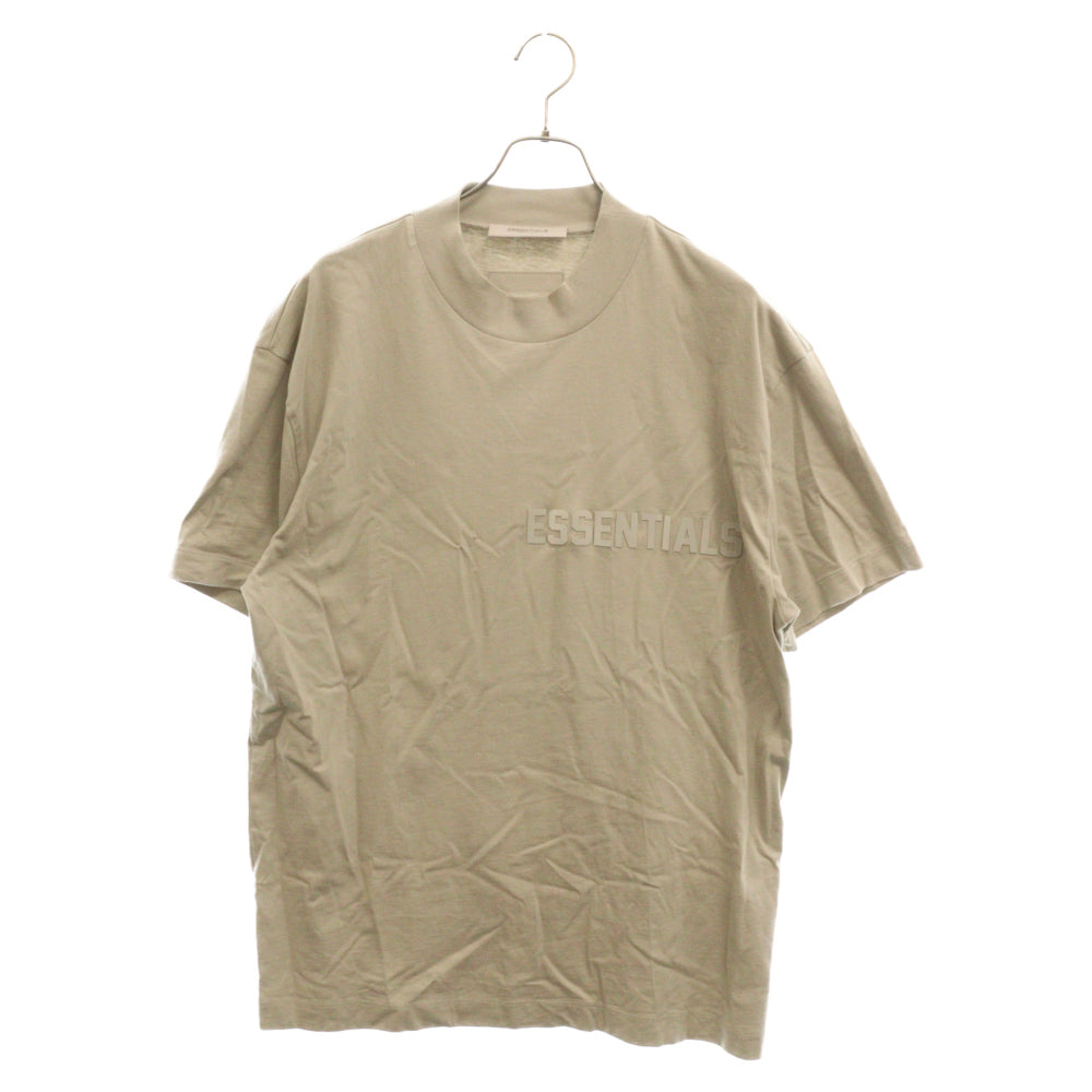 FOG Essentials(エフオージー エッセンシャルズ) フロント ラバーロゴ 半袖Tシャツ アイボリー