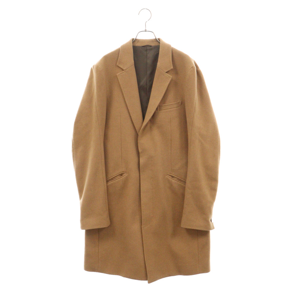 jun hashimoto(ジュンハシモト) 14AW 3D CHESTER COAT カシミヤ混 ウールチェスターコート キャメル COT1301010