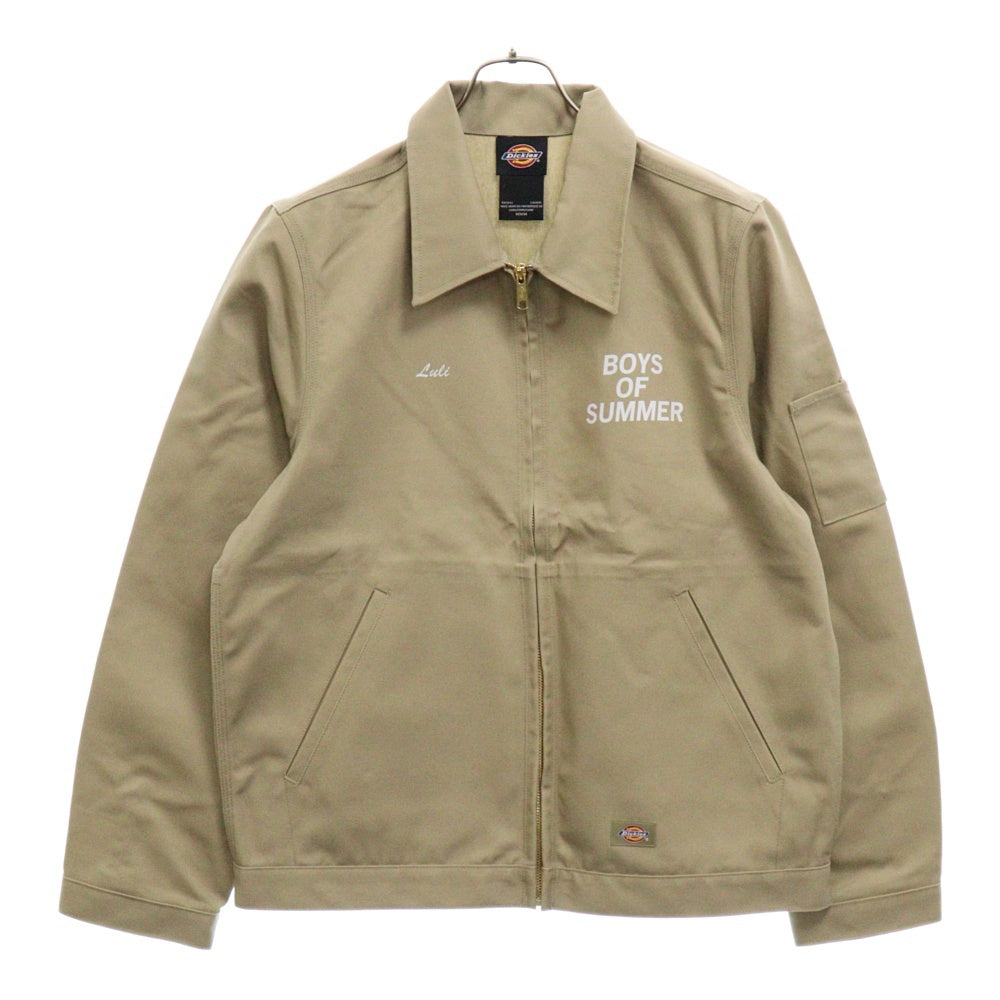 Dickies(ディッキーズ) × BOYS OF SUMMER EISENHOWER JACKET ボーイズオブサマー アイゼンハワー ジャケット ジップアップジャケット ベージュ