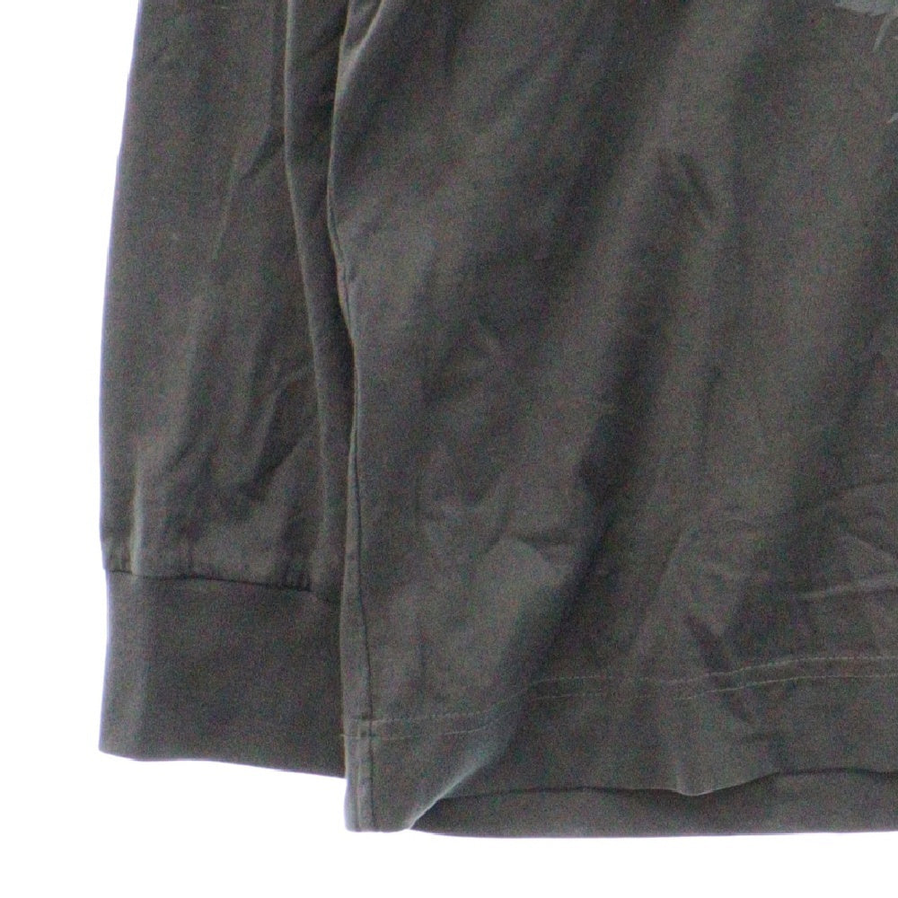 GIVENCHY(ジバンシィ) 22AW Overlapped Embroidered Tee BM71FC3Y8T オーバーラップエフェクト刺繍レイヤード長袖Tシャツ カットソー ブラック