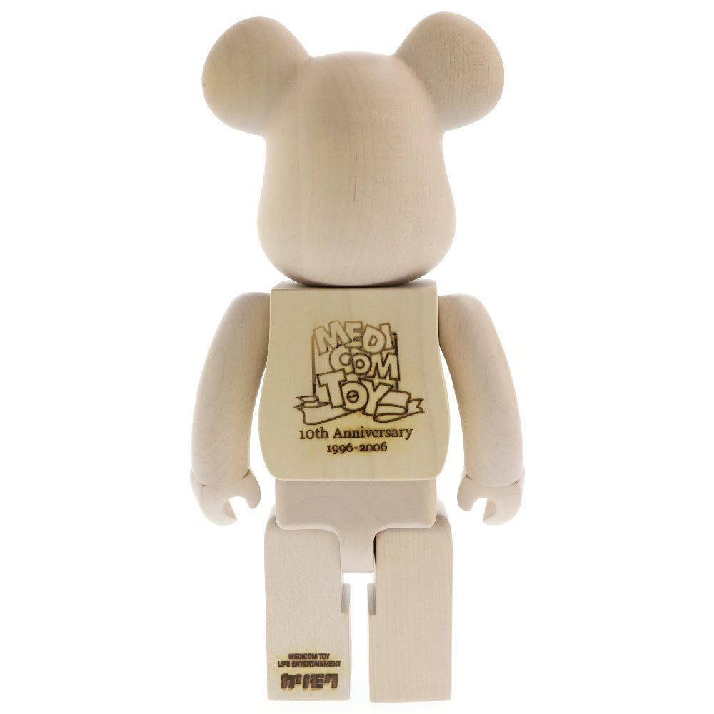 MEDICOM TOY(メディコムトイ) BE@RBRICK Karimoku 10TH ANNIVERSARY 400% カリモク ベアブリック フィギュア 人形 ホワイト■