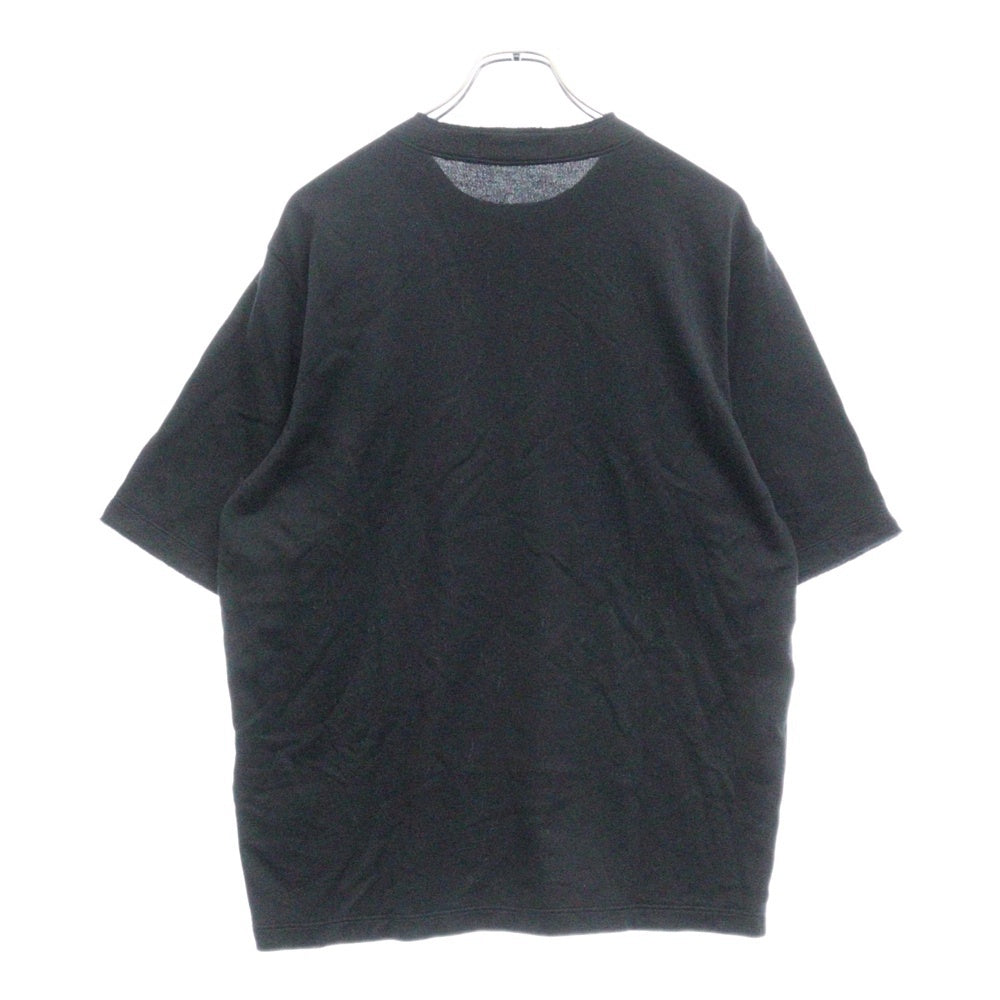 STONE ISLAND(ストーンアイランド) 24SSS GHOST PIECES T-SHIRT ゴーストピーシス ロゴプリント 半袖Tシャツ カットソー ブラック 8015222F3