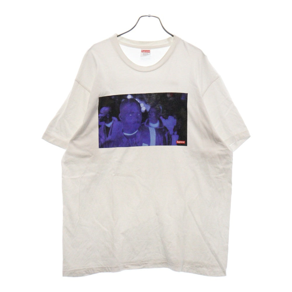 SUPREME(シュプリーム) 21AW America Eats Its Young Tee アメリカ イーツ イッツ ヤング フォトプリント 半袖Tシャツカットソー ホワイト