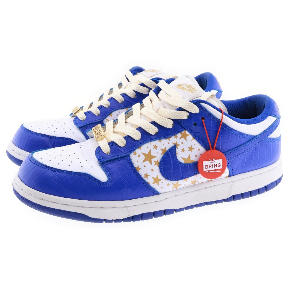 NIKE SB(ナイキエスビー) ×SUPREME DUNK LOW OG シュプリーム ダンク ローカットスニーカー ブルー DH3228-100 US9.5/27.5cm