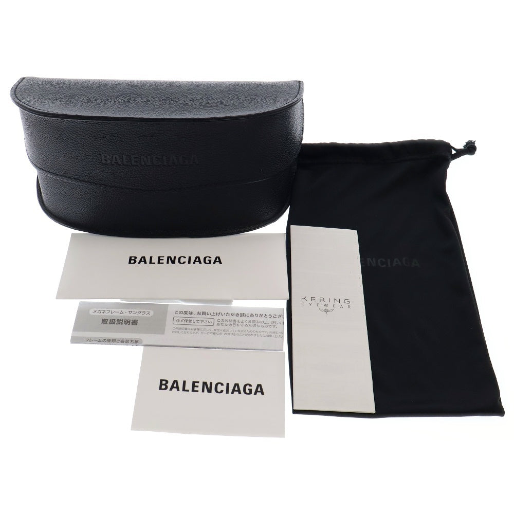 BALENCIAGA(バレンシアガ) 22SS ラップフレーム サングラス 眼鏡 アイウェア ブラック BB0158S