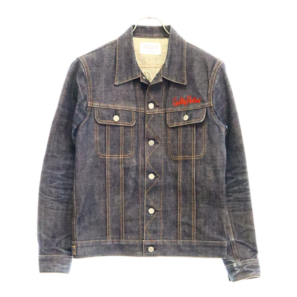 WACKO MARIA(ワコマリア) DENIM JKT バックロゴ デニム トラッカー ジャケット インディゴ
