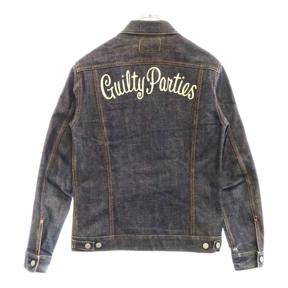 WACKO MARIA(ワコマリア) DENIM JKT バックロゴ デニム トラッカー ジャケット インディゴ